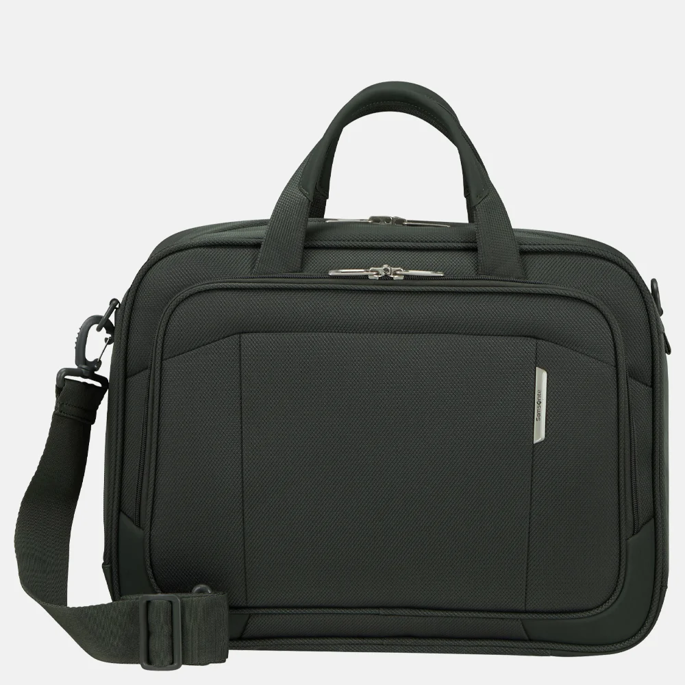 Samsonite Respark laptoptas 15 inch forest green bij Duifhuizen